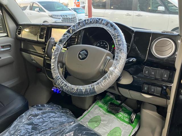 エブリイワゴン ＰＺターボスペシャル　ハイルーフ　両側電動スライドドア　オートステップ　ナビフルセグＴＶ　Ｂカメラ　Ｂｌｕｅｔｏｏｔｈ　ＥＴＣ　シートカバー　キーレス　オートＡＣ　社外ピアノブラックパネル　ウッドハンドル　ＨＩＤライト（15枚目）