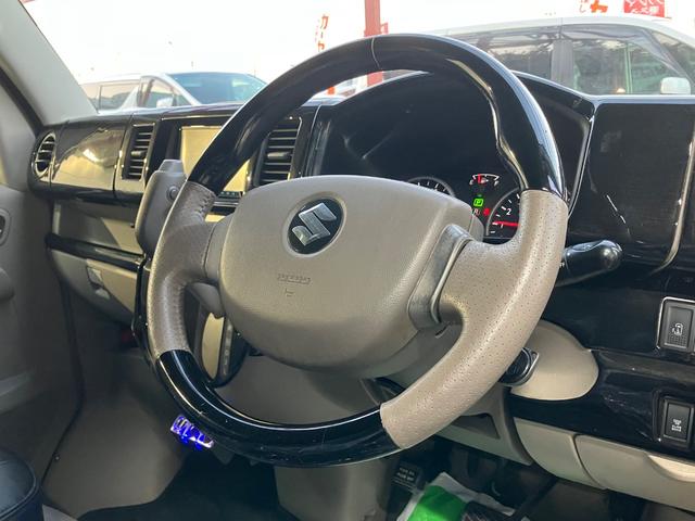 エブリイワゴン ＰＺターボスペシャル　ハイルーフ　両側電動スライドドア　オートステップ　ナビフルセグＴＶ　Ｂカメラ　Ｂｌｕｅｔｏｏｔｈ　ＥＴＣ　シートカバー　キーレス　オートＡＣ　社外ピアノブラックパネル　ウッドハンドル　ＨＩＤライト（30枚目）