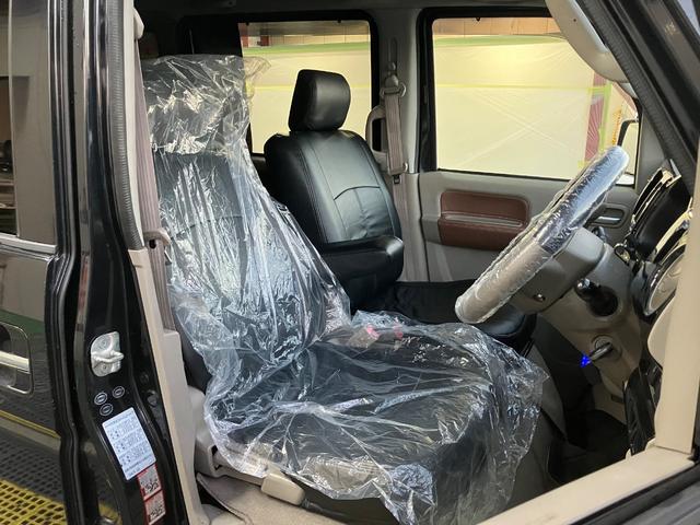 エブリイワゴン ＰＺターボスペシャル　ハイルーフ　両側電動スライドドア　オートステップ　ナビフルセグＴＶ　Ｂカメラ　Ｂｌｕｅｔｏｏｔｈ　ＥＴＣ　シートカバー　キーレス　オートＡＣ　社外ピアノブラックパネル　ウッドハンドル　ＨＩＤライト（34枚目）