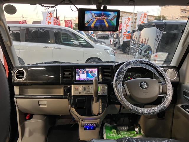 エブリイワゴン ＰＺターボスペシャル　ハイルーフ　両側電動スライドドア　オートステップ　ナビフルセグＴＶ　Ｂカメラ　Ｂｌｕｅｔｏｏｔｈ　ＥＴＣ　シートカバー　キーレス　オートＡＣ　社外ピアノブラックパネル　ウッドハンドル　ＨＩＤライト（41枚目）