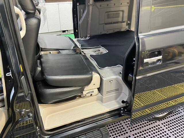 エブリイワゴン ＰＺターボスペシャル　ハイルーフ　両側電動スライドドア　オートステップ　ナビフルセグＴＶ　Ｂカメラ　Ｂｌｕｅｔｏｏｔｈ　ＥＴＣ　シートカバー　キーレス　オートＡＣ　社外ピアノブラックパネル　ウッドハンドル　ＨＩＤライト（44枚目）