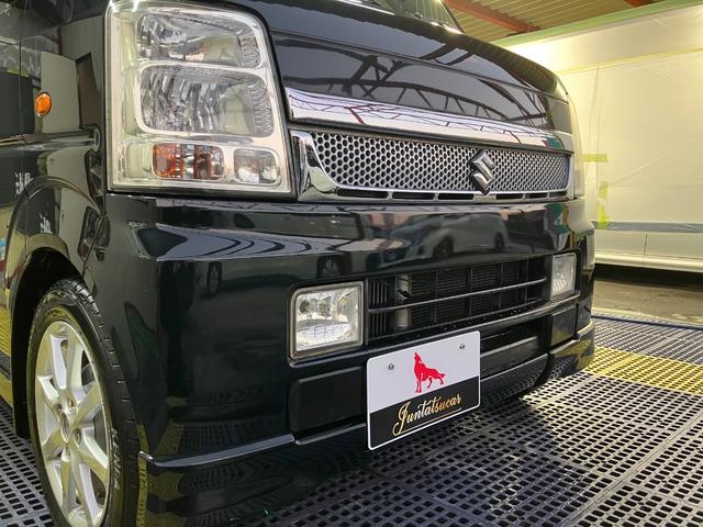 エブリイワゴン ＰＺターボスペシャル　ハイルーフ　両側電動スライドドア　オートステップ　ナビフルセグＴＶ　Ｂカメラ　Ｂｌｕｅｔｏｏｔｈ　ＥＴＣ　シートカバー　キーレス　オートＡＣ　社外ピアノブラックパネル　ウッドハンドル　ＨＩＤライト（60枚目）