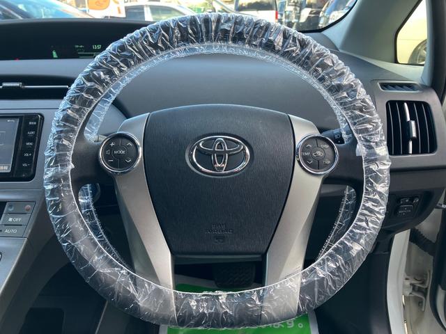 プリウス Ｓツーリングセレクション　後期型　ワンオーナー　モデリスタエアロ　純正ナビ　フルセグＴＶ　Ｂカメラ　Ｂｌｕｅｔｏｏｔｈ　ＥＴＣ　ＬＥＤヘッドライト　スマートキー　Ｐスタート　オートライト　ウインカーミラー　タイミングチェーン（33枚目）