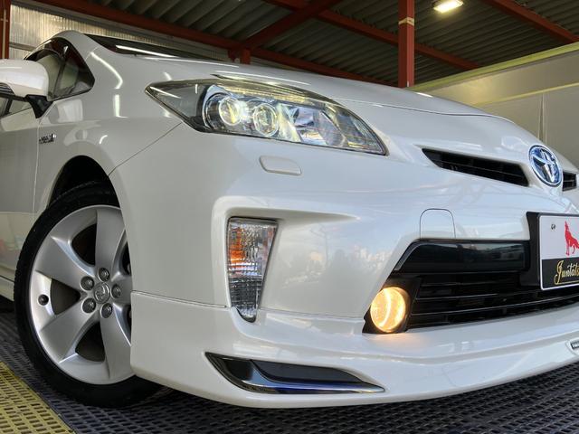 プリウス Ｓツーリングセレクション　後期型　ワンオーナー　モデリスタエアロ　純正ナビ　フルセグＴＶ　Ｂカメラ　Ｂｌｕｅｔｏｏｔｈ　ＥＴＣ　ＬＥＤヘッドライト　スマートキー　Ｐスタート　オートライト　ウインカーミラー　タイミングチェーン（69枚目）