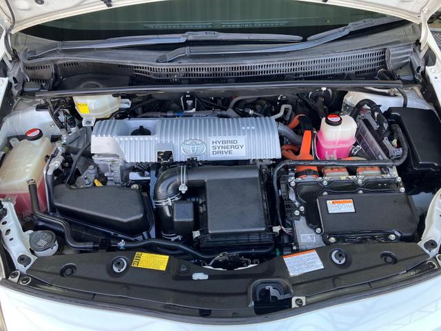 プリウス Ｓツーリングセレクション　後期型　ワンオーナー　モデリスタエアロ　純正ナビ　フルセグＴＶ　Ｂカメラ　Ｂｌｕｅｔｏｏｔｈ　ＥＴＣ　ＬＥＤヘッドライト　スマートキー　Ｐスタート　オートライト　ウインカーミラー　タイミングチェーン（80枚目）