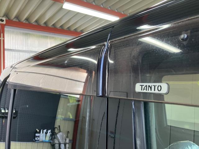 タント カスタムＲＳ　ターボ　片側電動スライドドア　モモステ　スマートキー　オートＡＣ　盗難防止システム　ウインカーミラー　ＨＩＤヘッドライト　フォグランプ　１５インチアルミ　ドアバイザー　タイミングチェーン（18枚目）