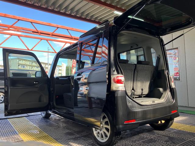 タント カスタムＲＳ　ターボ　片側電動スライドドア　モモステ　スマートキー　オートＡＣ　盗難防止システム　ウインカーミラー　ＨＩＤヘッドライト　フォグランプ　１５インチアルミ　ドアバイザー　タイミングチェーン（59枚目）