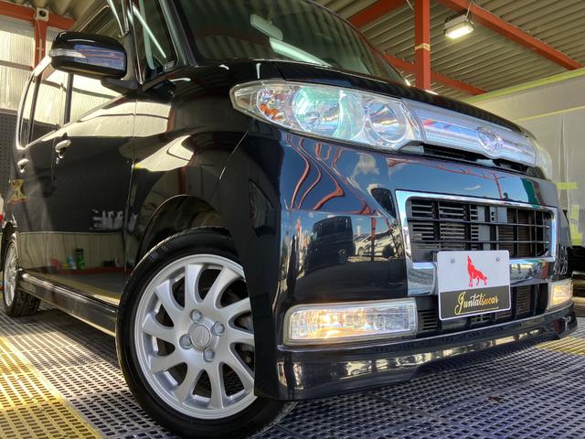 タント カスタムＲＳ　ターボ　片側電動スライドドア　モモステ　スマートキー　オートＡＣ　盗難防止システム　ウインカーミラー　ＨＩＤヘッドライト　フォグランプ　１５インチアルミ　ドアバイザー　タイミングチェーン（67枚目）