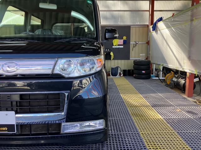 タント カスタムＲＳ　ターボ　片側電動スライドドア　モモステ　スマートキー　オートＡＣ　盗難防止システム　ウインカーミラー　ＨＩＤヘッドライト　フォグランプ　１５インチアルミ　ドアバイザー　タイミングチェーン（74枚目）