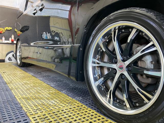 ヴェルファイア ２．４Ｚ　プラチナムセレクション　タナベ車高調　ＷＯＲＫ１９インチＡＷ　両側電動　パワーバックドア　ナビフルセグＴＶ　Ｂカメラ　ＤＶＤ　フリップダウンモニター　社外ツイーター　前後ソナーＥＴＣ　スマートキー　オートライト　ＨＩＤライト（17枚目）