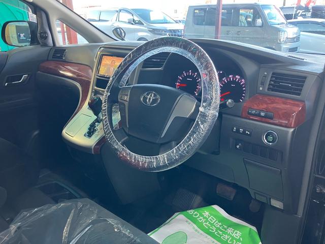 ヴェルファイア ２．４Ｚ　プラチナムセレクション　タナベ車高調　ＷＯＲＫ１９インチＡＷ　両側電動　パワーバックドア　ナビフルセグＴＶ　Ｂカメラ　ＤＶＤ　フリップダウンモニター　社外ツイーター　前後ソナーＥＴＣ　スマートキー　オートライト　ＨＩＤライト（18枚目）