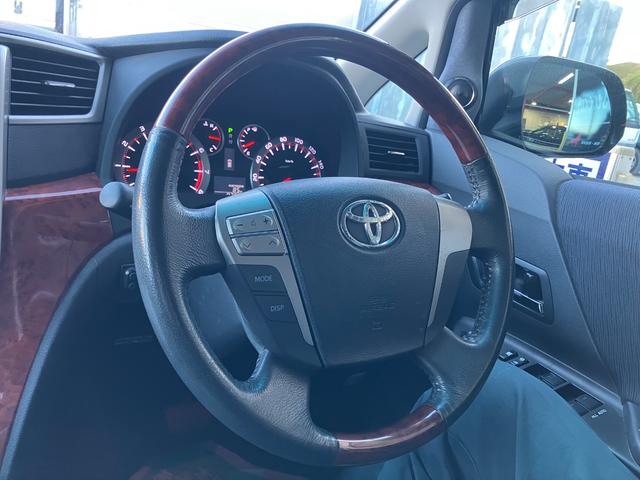 ヴェルファイア ２．４Ｚ　プラチナムセレクション　タナベ車高調　ＷＯＲＫ１９インチＡＷ　両側電動　パワーバックドア　ナビフルセグＴＶ　Ｂカメラ　ＤＶＤ　フリップダウンモニター　社外ツイーター　前後ソナーＥＴＣ　スマートキー　オートライト　ＨＩＤライト（33枚目）