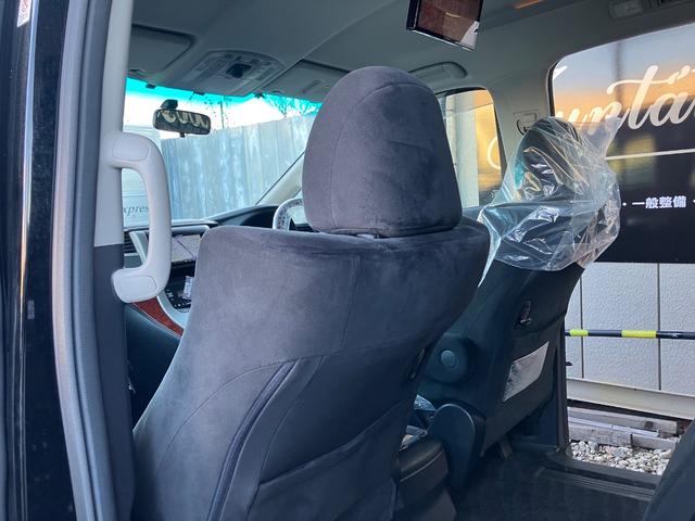 ヴェルファイア ２．４Ｚ　プラチナムセレクション　タナベ車高調　ＷＯＲＫ１９インチＡＷ　両側電動　パワーバックドア　ナビフルセグＴＶ　Ｂカメラ　ＤＶＤ　フリップダウンモニター　社外ツイーター　前後ソナーＥＴＣ　スマートキー　オートライト　ＨＩＤライト（49枚目）