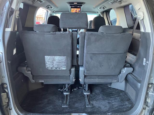 ヴェルファイア ２．４Ｚ　プラチナムセレクション　タナベ車高調　ＷＯＲＫ１９インチＡＷ　両側電動　パワーバックドア　ナビフルセグＴＶ　Ｂカメラ　ＤＶＤ　フリップダウンモニター　社外ツイーター　前後ソナーＥＴＣ　スマートキー　オートライト　ＨＩＤライト（54枚目）