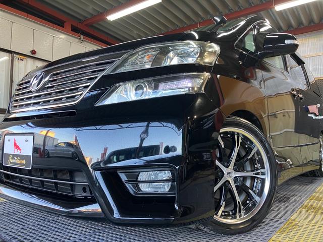 ヴェルファイア ２．４Ｚ　プラチナムセレクション　タナベ車高調　ＷＯＲＫ１９インチＡＷ　両側電動　パワーバックドア　ナビフルセグＴＶ　Ｂカメラ　ＤＶＤ　フリップダウンモニター　社外ツイーター　前後ソナーＥＴＣ　スマートキー　オートライト　ＨＩＤライト（66枚目）