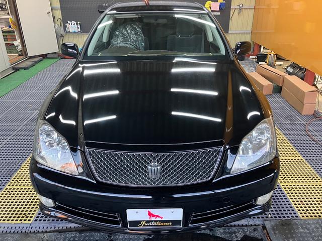 クラウン アスリート プレミアム50thエディション 車高調 社外19インチAW 純正ナビ Bカメラ ETC スマートキー 社外ドリンクホルダー オートライト クルーズコントロール Pスタート HIDヘッドライト タイミングチェーン(61枚目)