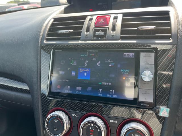 ＷＲＸ ＳＴＩ ＳＴＩ　６速ＭＴ１オーナーフルノーマルＯＰ大型ＲウイングＢＴ接続ナビＢカメラ　４ＷＤ　ＥＴＣ　ナビ　ＴＶ　アルミホイール　オートライト　ＬＥＤヘッドランプ　　スマートキー　電動格納ミラー　盗難防止システム（5枚目）