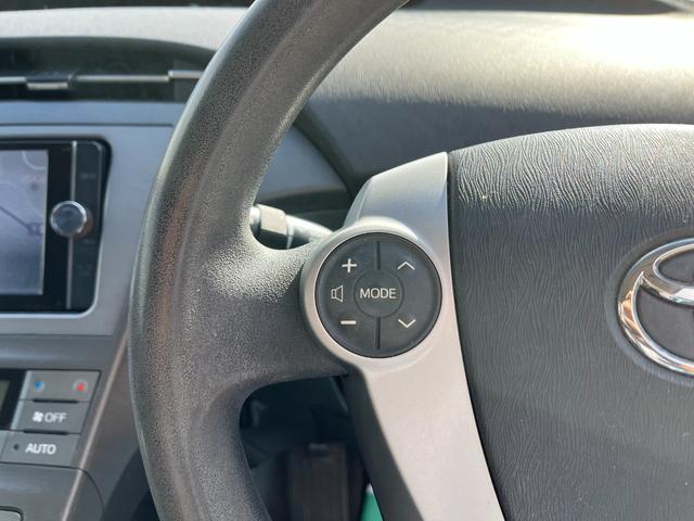プリウス S 後期型BT接続ナビ地デジ車検二年 アルミホイール HID CVT スマートキー 電動格納ミラー 盗難防止システム CD DVD再生 Bluetooth 衝突安全ボディ ABS エアコン(9枚目)
