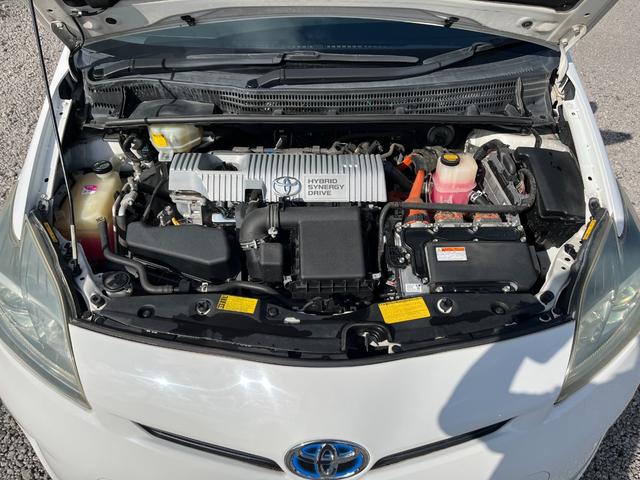 プリウス S 後期型BT接続ナビ地デジ車検二年 アルミホイール HID CVT スマートキー 電動格納ミラー 盗難防止システム CD DVD再生 Bluetooth 衝突安全ボディ ABS エアコン(19枚目)