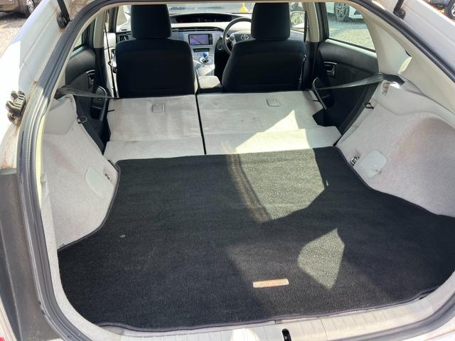 プリウス S 後期型BT接続ナビ地デジ車検二年 アルミホイール HID CVT スマートキー 電動格納ミラー 盗難防止システム CD DVD再生 Bluetooth 衝突安全ボディ ABS エアコン(32枚目)