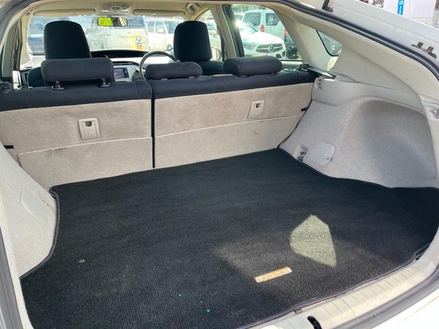 プリウス S 後期型BT接続ナビ地デジ車検二年 アルミホイール HID CVT スマートキー 電動格納ミラー 盗難防止システム CD DVD再生 Bluetooth 衝突安全ボディ ABS エアコン(33枚目)