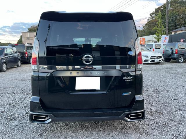 セレナ ライダー　ＥＴＣ　全周囲カメラ　ナビ　ＴＶ　クリアランスソナー　オートクルーズコントロール　パークアシスト　衝突被害軽減システム　両側電動スライドドア　スマートキー　アイドリングストップ　電動格納ミラー（15枚目）