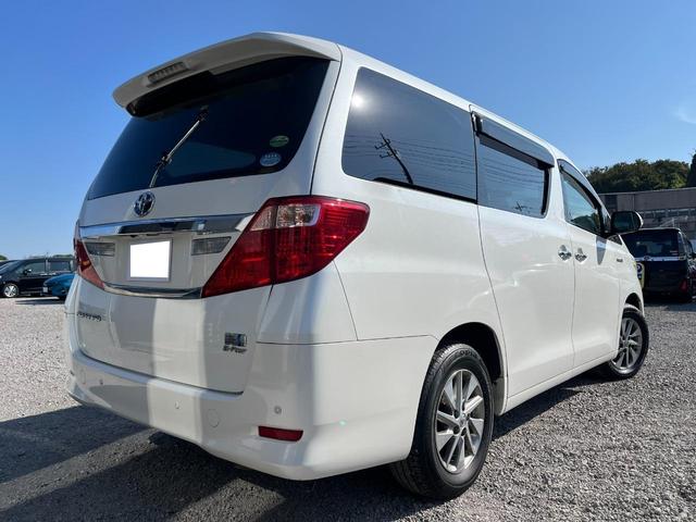 アルファードハイブリッド X BT接続ナビ地デジBカメラ電動スライドドア 4WD ETC クリアランスソナー オートクルーズコントロール オートライト HID スマートキー 電動格納ミラー 3列シート オットマン CVT(14枚目)
