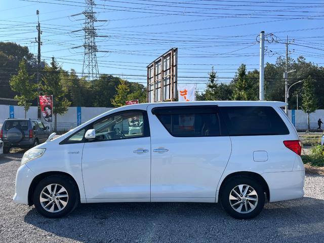 アルファードハイブリッド X BT接続ナビ地デジBカメラ電動スライドドア 4WD ETC クリアランスソナー オートクルーズコントロール オートライト HID スマートキー 電動格納ミラー 3列シート オットマン CVT(17枚目)