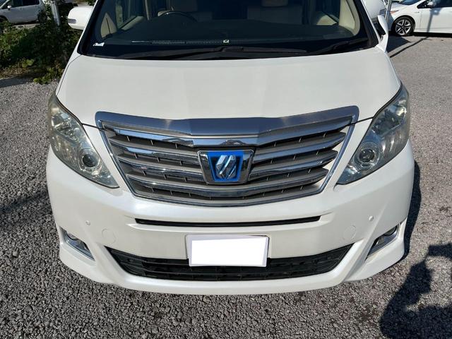 アルファードハイブリッド X BT接続ナビ地デジBカメラ電動スライドドア 4WD ETC クリアランスソナー オートクルーズコントロール オートライト HID スマートキー 電動格納ミラー 3列シート オットマン CVT(21枚目)