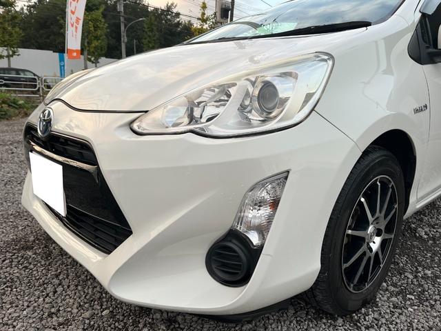 アクア Ｓ　ＥＴＣ　バックカメラ　ナビ　ＴＶ　アルミホイール　オートライト　スマートキー　アイドリングストップ　電動格納ミラー　ＣＶＴ　衝突安全ボディ　ＡＢＳ　ＥＳＣ　Ｂｌｕｅｔｏｏｔｈ　エアコン（24枚目）