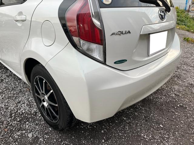 アクア Ｓ　ＥＴＣ　バックカメラ　ナビ　ＴＶ　アルミホイール　オートライト　スマートキー　アイドリングストップ　電動格納ミラー　ＣＶＴ　衝突安全ボディ　ＡＢＳ　ＥＳＣ　Ｂｌｕｅｔｏｏｔｈ　エアコン（28枚目）