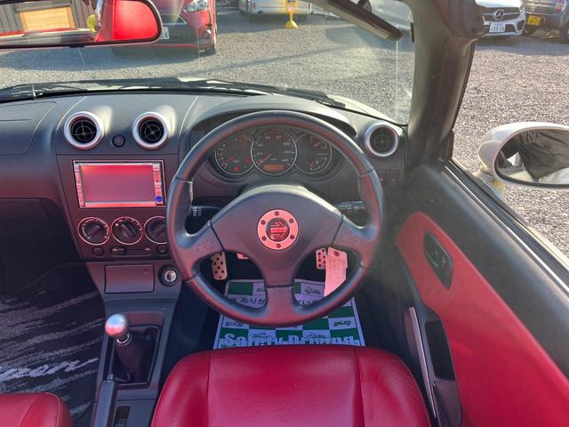 コペン アクティブトップ 5速MTレザーパック/ダックテール ETC キーレスエントリー シートヒーター MT ABS アルミホイール 衝突安全ボディ エアコン パワーステアリング パワーウィンドウ(3枚目)