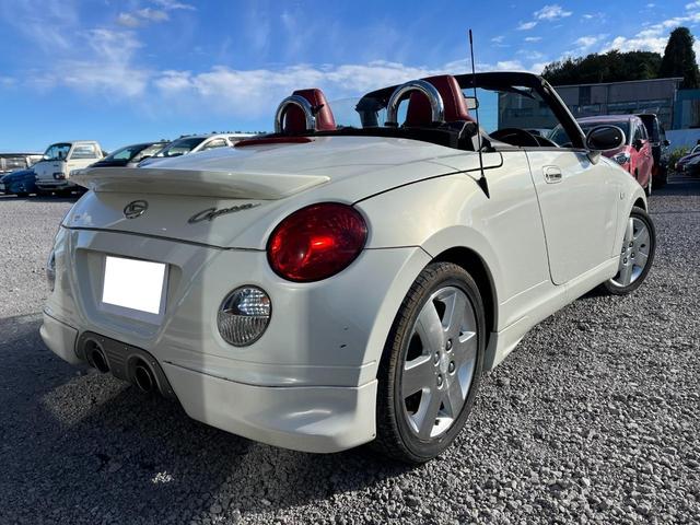 コペン アクティブトップ 5速MTレザーパック/ダックテール ETC キーレスエントリー シートヒーター MT ABS アルミホイール 衝突安全ボディ エアコン パワーステアリング パワーウィンドウ(16枚目)