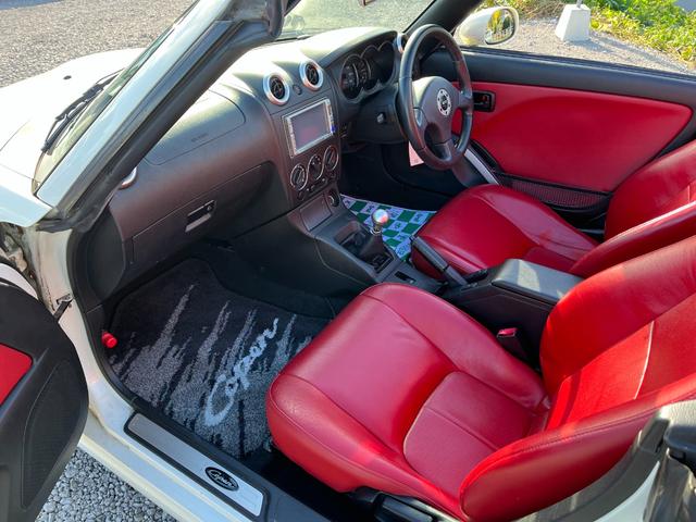 コペン アクティブトップ 5速MTレザーパック/ダックテール ETC キーレスエントリー シートヒーター MT ABS アルミホイール 衝突安全ボディ エアコン パワーステアリング パワーウィンドウ(27枚目)