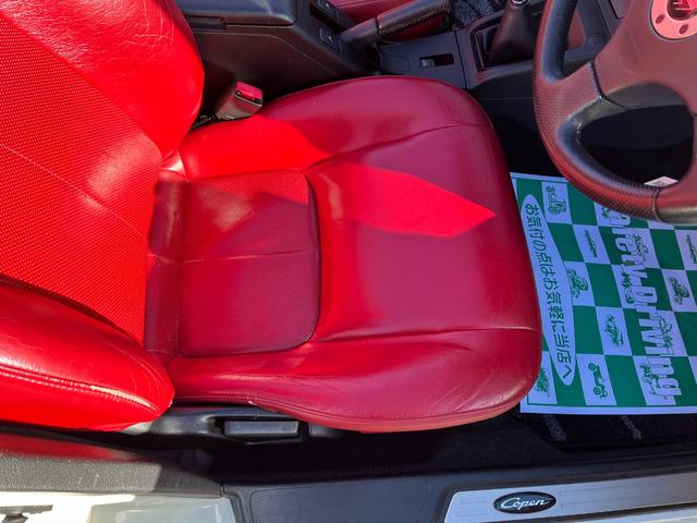 コペン アクティブトップ 5速MTレザーパック/ダックテール ETC キーレスエントリー シートヒーター MT ABS アルミホイール 衝突安全ボディ エアコン パワーステアリング パワーウィンドウ(44枚目)