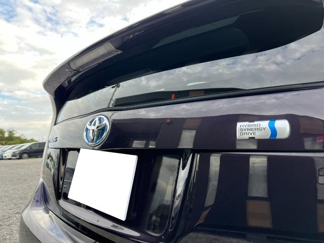 プリウス Ｓ　後期型ＢＴ接続ナビＢカメラ地デジ車検二年　ＥＴＣ　バックカメラ　ナビ　ＴＶ　アルミホイール　オートライト　ＨＩＤ　ＣＶＴ　スマートキー　電動格納ミラー　盗難防止システム　ＣＤ　ＤＶＤ再生（24枚目）