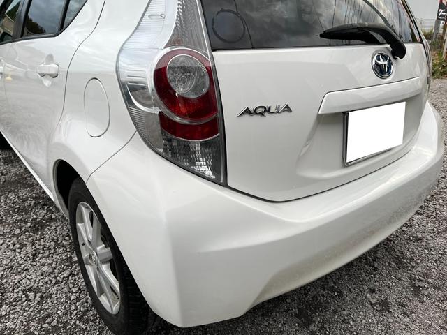 アクア Ｇ　バックカメラ　ナビ　ＴＶ　アルミホイール　オートライト　スマートキー　電動格納ミラー　ＣＶＴ　衝突安全ボディ　ＡＢＳ　ＥＳＣ　Ｂｌｕｅｔｏｏｔｈ　エアコン　パワーステアリング　パワーウィンドウ（31枚目）