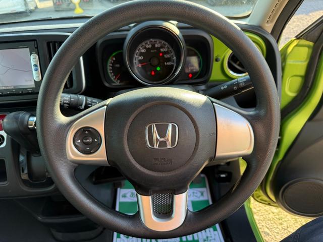 N-ONE G・Aパッケージ ツートンカラースタイル純正ナビBカメラ衝突軽減ブレーキ ETC オートライト HID スマートキー アイドリングストップ 電動格納ミラー ベンチシート CVT 盗難防止システム ABS ESC(3枚目)