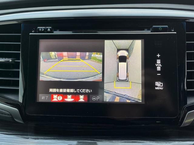 オデッセイ アブソルート　純正ナビ後席モニター全方位カメラＯＰ１８ＡＷ両側電動ドア　衝突被害軽減システム　両側電動スライドドア　ＬＥＤヘッドランプ　スマートキー　アイドリングストップ　電動格納ミラー（6枚目）