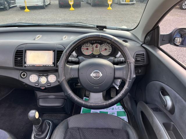 マイクラC+C ベースグレード オープンカー ETC MT キーレスエントリー シートヒーター アルミホイール 盗難防止システム 衝突安全ボディ ABS エアコン パワーステアリング パワーウィンドウ 運転席エアバッグ(21枚目)