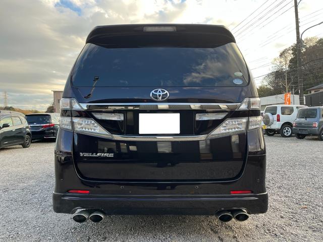 ヴェルファイア 2.4Z 後期型ビッグX後席モニター両側電動ドア4本出しマフラー7人乗りビ TV クリアランスソナー 両側電動スライドドア HID スマートキー 電動格納ミラー 後席モニター 3列シート オットマン CVT(16枚目)