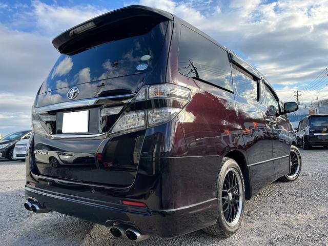 ヴェルファイア 2.4Z 後期型ビッグX後席モニター両側電動ドア4本出しマフラー7人乗りビ TV クリアランスソナー 両側電動スライドドア HID スマートキー 電動格納ミラー 後席モニター 3列シート オットマン CVT(17枚目)