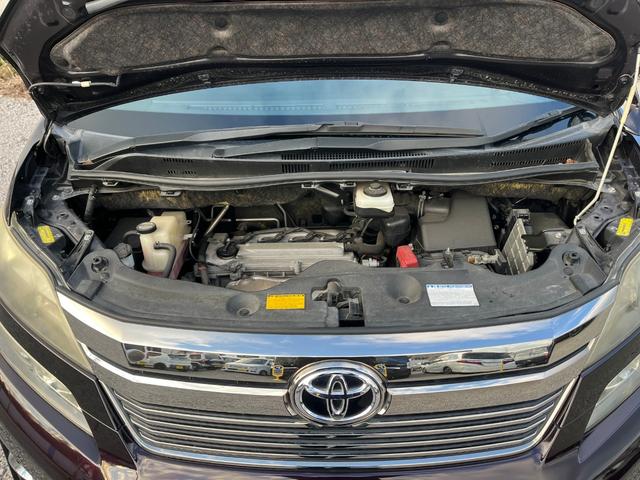 ヴェルファイア 2.4Z 後期型ビッグX後席モニター両側電動ドア4本出しマフラー7人乗りビ TV クリアランスソナー 両側電動スライドドア HID スマートキー 電動格納ミラー 後席モニター 3列シート オットマン CVT(19枚目)