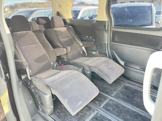 ヴェルファイア 2.4Z 後期型ビッグX後席モニター両側電動ドア4本出しマフラー7人乗りビ TV クリアランスソナー 両側電動スライドドア HID スマートキー 電動格納ミラー 後席モニター 3列シート オットマン CVT(35枚目)