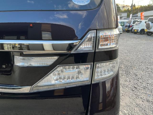 ヴェルファイア 2.4Z 後期型ビッグX後席モニター両側電動ドア4本出しマフラー7人乗りビ TV クリアランスソナー 両側電動スライドドア HID スマートキー 電動格納ミラー 後席モニター 3列シート オットマン CVT(58枚目)