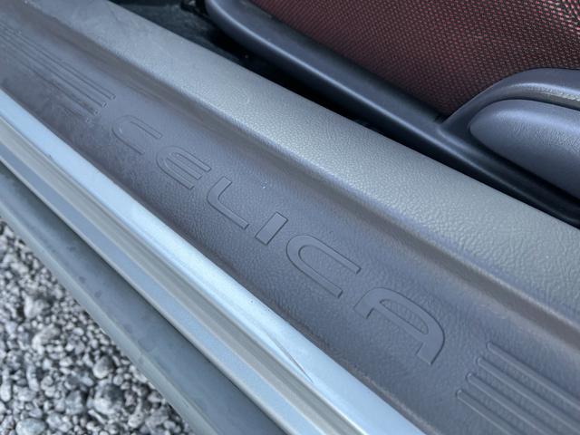 セリカ SS-II 6速MT/1オーナーフルノーマル ETC ナビ クリアランスソナー MT キーレスエントリー アルミホイール 衝突安全ボディ ABS CD MD エアコン パワーステアリング パワーウィンドウ(36枚目)