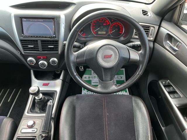 インプレッサ ＷＲＸ　ＳＴｉ　６速ＭＴタイベル交換済アプライドＣ型ＢＴ接続ナビ地デジＢカメラ４ＷＤ　ドライブレコーダー　バックカメラ　ＴＶ　アルミホイール　ＨＩＤ　ＭＴ　スマートキー　電動格納ミラー　盗難防止システム　パワーシート（22枚目）