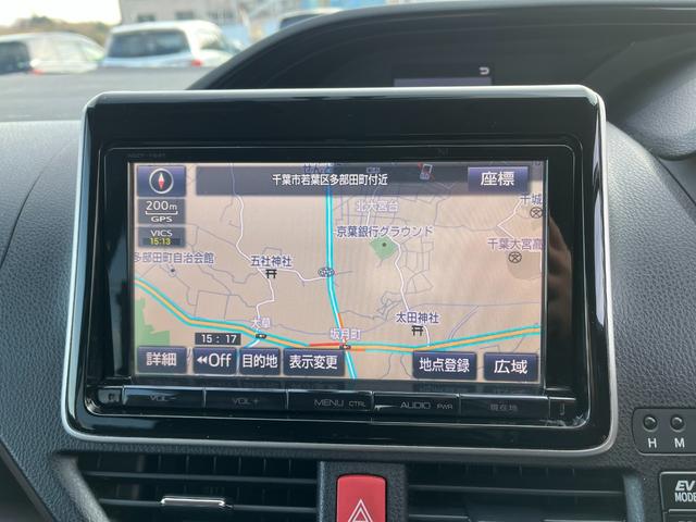 エスクァイア ハイブリッドＧｉ　純正ＯＰエアロ９型ナビ後席モニター地デジＢカメラ両側電動ドア　オートクルーズコントロール　両側電動スライドドア　オートライト　ＬＥＤヘッドランプ　スマートキー　電動格納ミラー　シートヒーター（6枚目）