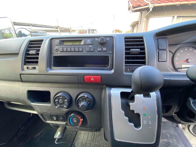 ハイエースバン 福祉車輌 スライドドア AT エアコン パワーウィンドウ 運転席エアバッグ(22枚目)