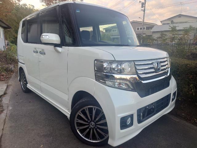Ｎ－ＢＯＸカスタム Ｇ　ターボＳＳパッケージ　車検Ｒ９年１１月　Ｅ／Ｇオイル交換済み　ＥＴＣ　バックカメラ　両側電動スライドドア　ナビ　ＴＶ　オートクルーズコントロール　オートライト　ＨＩＤ　スマートキー×２　アイドリングストップ　シートヒーター（25枚目）